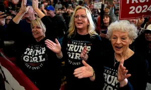 Nhóm cử tri nữ mang lại lợi thế cho ông Trump