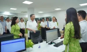 Tổng Bí thư Tô Lâm khảo sát vận hành phường mới ở TP HCM